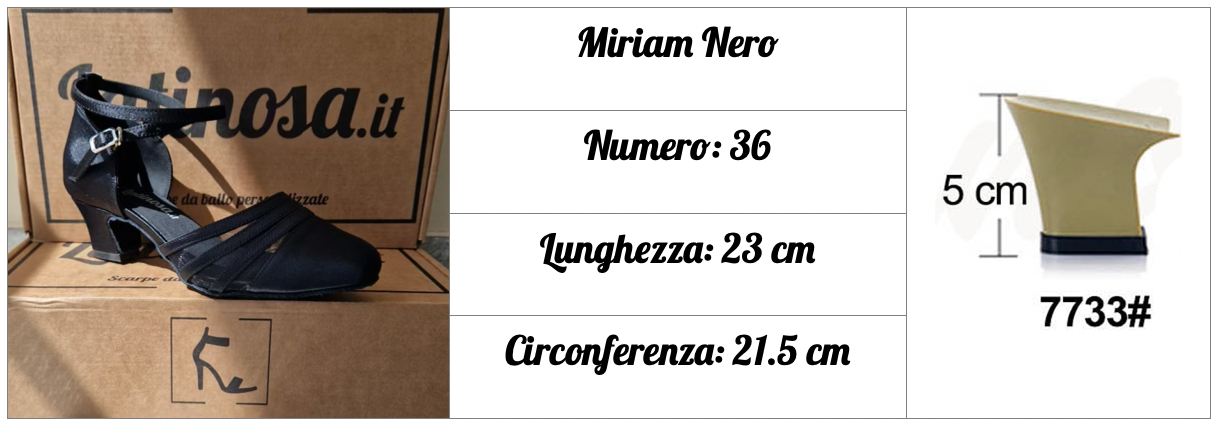 Miriam Nere 36 - Tacco 5