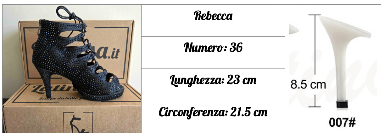 Rebecca 36 - Tacco 8.5