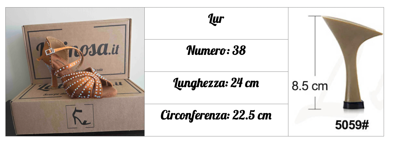 Brenda 36 - Tacco 8.5